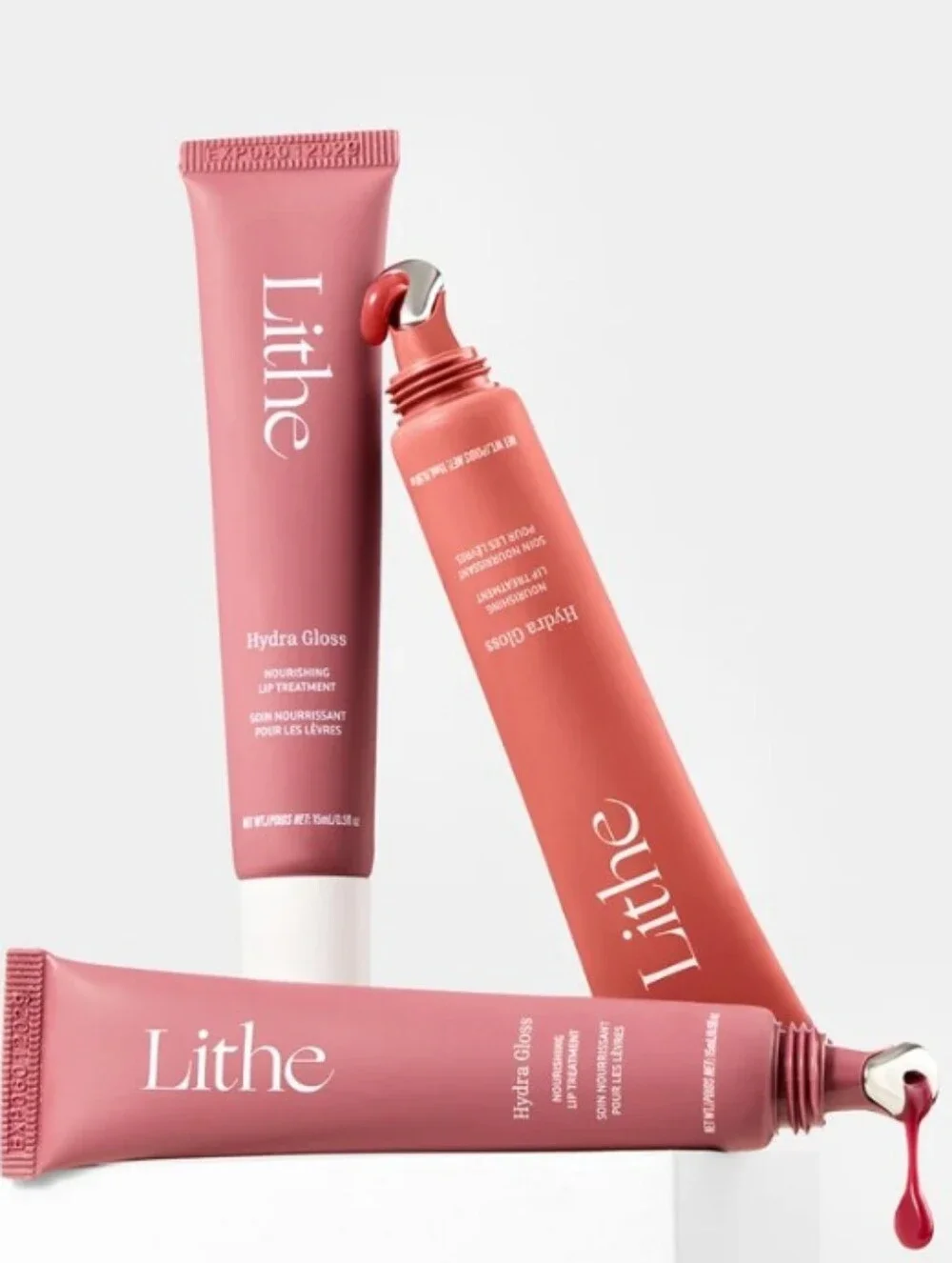 Lithe Hydra Gloss Nourishing Lip Treatment In -Plush Full Size NWT